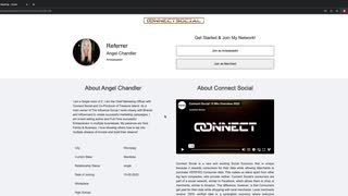 Create A Connect Social Profile