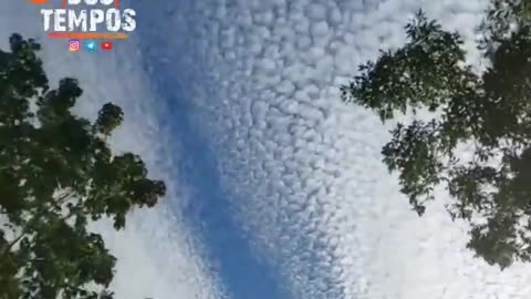 Constant HAARP weather in the sky. This is not natural