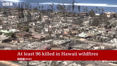 Hawaii wildfires_ Before and after footage shows extend of damage