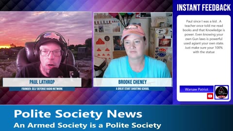 Polite Society News Training Friday with Brooke Cheney