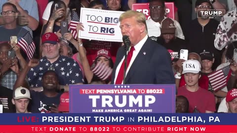 Full Speech: Trump Rally in Philadelphia, PA