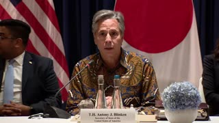 Sec. Blinken thanks Japanese and South Korean foreign ministers for trilateral cooperation
