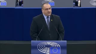‼️Romanian MEP, Cristian Terheș, destroys the "man-made global warming" hoax