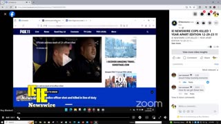 IE NEWSWIRE COPS KILLED 1 YEAR APART EDITION 12-29-23 !!!