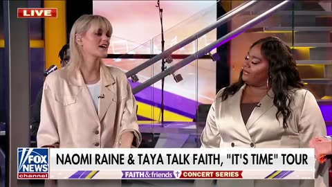 Christian vocalists Naomi Raine and Taya perform ‘Jireh’ and ‘Oceans’