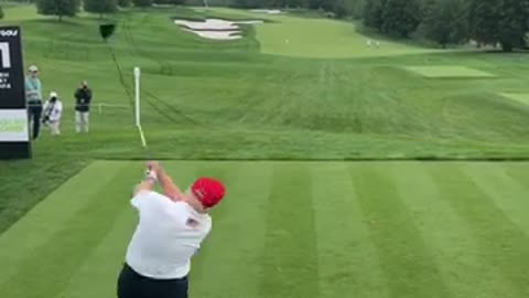 INSANE: Trump Golf Swing