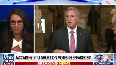 Hannity is fuming over McCarthy votes - Here he is going back and forth with Lauren Boebert