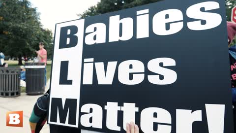 “You Son of a B*tch!” -- Leftists React to Pro-Life Sign “Babies Lives Matter!”