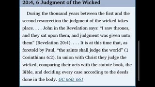 Bible Commentary from the Spirit of Prophecy 154: Revelation 20:6