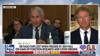 Rand Paul to Request Criminal Referral for Dr. Fauci From DOJ