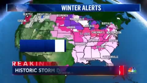 Over 200 Million People Under Winter Weather Alerts Across U.S.