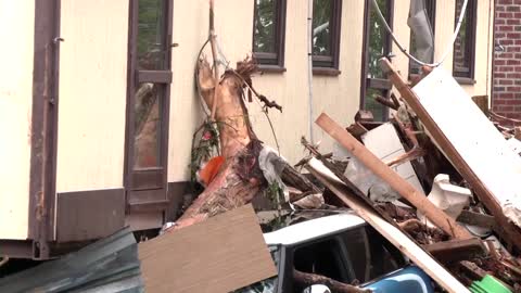 A year on from floods, Belgians are still traumatized