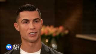 Mural Of Cristiano Ronaldo Removed | 10 News First