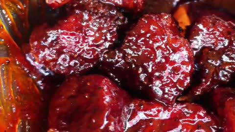 Pork Brisket Burnt Ends #brisket #porkbrisket #burntends #bbqtiktok #FomotionalFinds