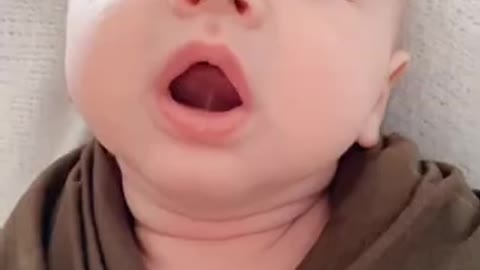 cute baby try not to smile challenge 😜
