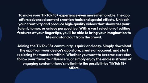 TikTok 18 plus-Interact and Collaborate