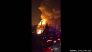 WATCH: Enormous Blaze, Explosion Consumes Michigan Industrial Building Leaving One Dead