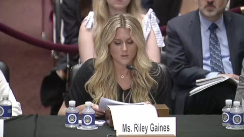 Riley Gaines SLAMS the NCAA for failing to protect women's sports.