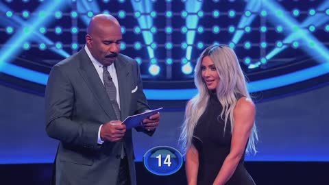 kim kardashian on family fued