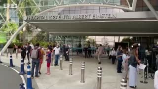 Hospital de Sao Paulo comienza a llenarse tras fallecimiento de Pelé