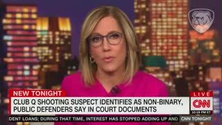 CNN anchor speechless as she reports gay club shooter is "non-binary"