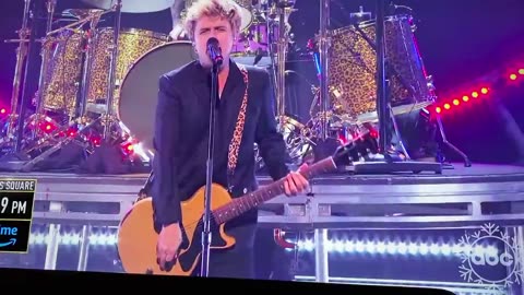 Greenday Changes ‘American Idiot’ Lyrics, Singing:’ I’m not a part of the MAGA agenda’ for New Year’s Rockin’ Eve