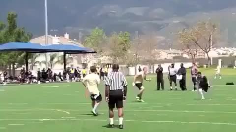 A long school sports game