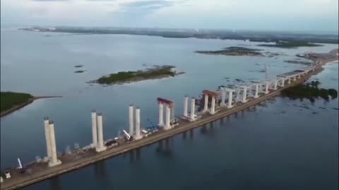 It turns out that this is the longest bridge in Asia #cebu cordo bridge