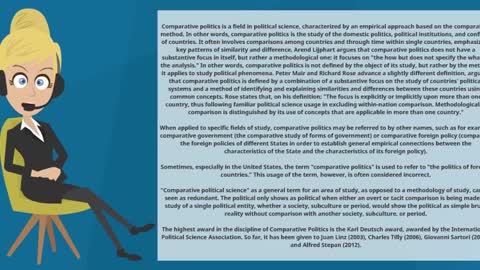 What is COMPARATIVE POLITICS? What does COMPARATIVE POLITICS mean?