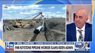 Fired Keystone Pipeline worker rejects White House's latest oil claims