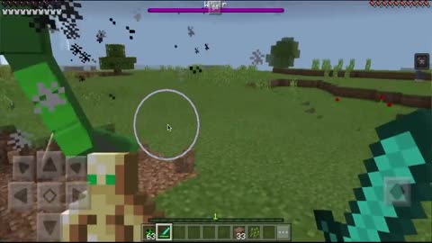 Mine Craft - How to spawn the Creeper Boss in Mine Craft Pocket Edition