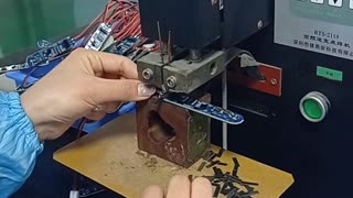 Welding Nickel Strips To A Battery Protection Board.