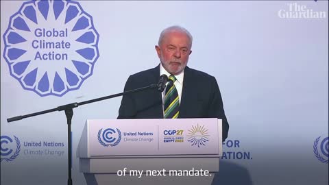 'No one is safe': Brazil's president-elect Lula vows climate action during Cop27 speech