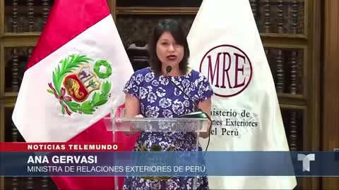Expulsan al embajador de México en Perú | Noticias Telemundo