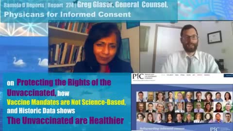 Report 274: Greg Glaser, Gen Counsel, Physicians for Informed Consent on Protecting the Unvaccinated