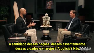 Tucker Carlson entrevista Andrew Tate - o homem MAIS ODIADO DA INTERNET