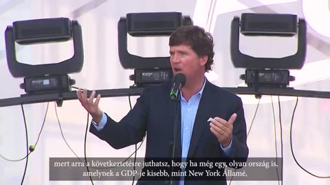 Tucker Carlson speech in Esztergom, Hungary at the MCC Feszt - August 2021