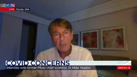 Former Pfizer chief scientist, Dr. Mike Yeadon, says our governments have been lying to us.