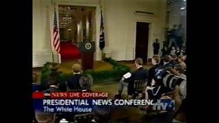 March 6, 2003 - Intro to Coverage of President Bush News Conference