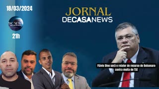 Flávio Dino será o relator de recurso de Bolsonaro contra multa do TSE