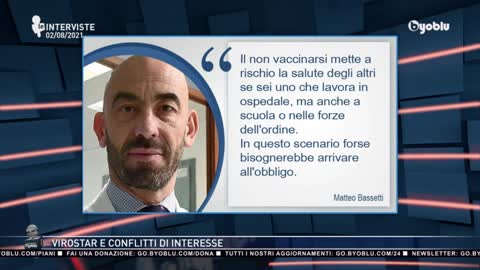 I virologi e gli scienziati che quotidianamente appaiono in TV hanno conflitti di interesse