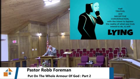Pastor Robb Foreman // Put On The Whole Armour Of God : Part 2