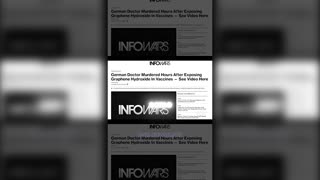 INFOWARS Bowne Report & Alex Jones: Frequency Weapon Attack To Activate Graphene Oxide Inside The Vaccinated on October 4 - 9/20/23