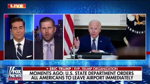 Eric Trump sounds off on Joe Biden's leadership