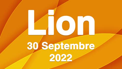 ❤️ Horoscope Lion pour aujourd'hui 30 septembre 2022 ♌ horoscope quotidien du tarot Lion_Cut