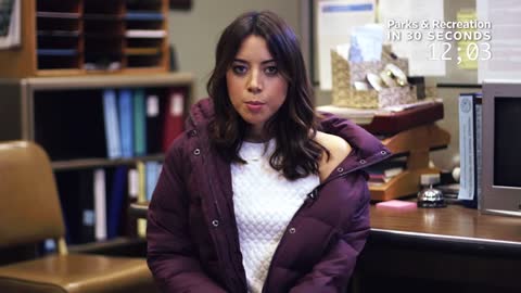 Parks and Recreation: Aubrey Plazza Explains The Series In 30 Seconds | Entertainment Weekly