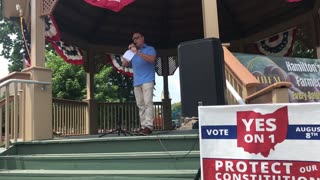 Mark Murphy At the March for Children in Butler County Ohio