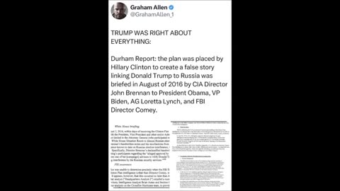 Graham Allen - President Trump Was Right About It All