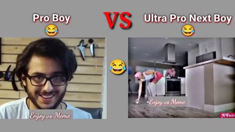 Pro Boy Vs Ultra Pro Next Boy 😂🤣😅_ Girls vs Boys _ Girls vs Boys Scene#memes #funnyvideo #vs #trend