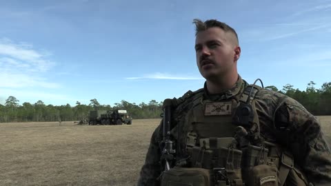 U.S. Marine Corps 1st Lt. Noah Brown | Artillery Range Interview